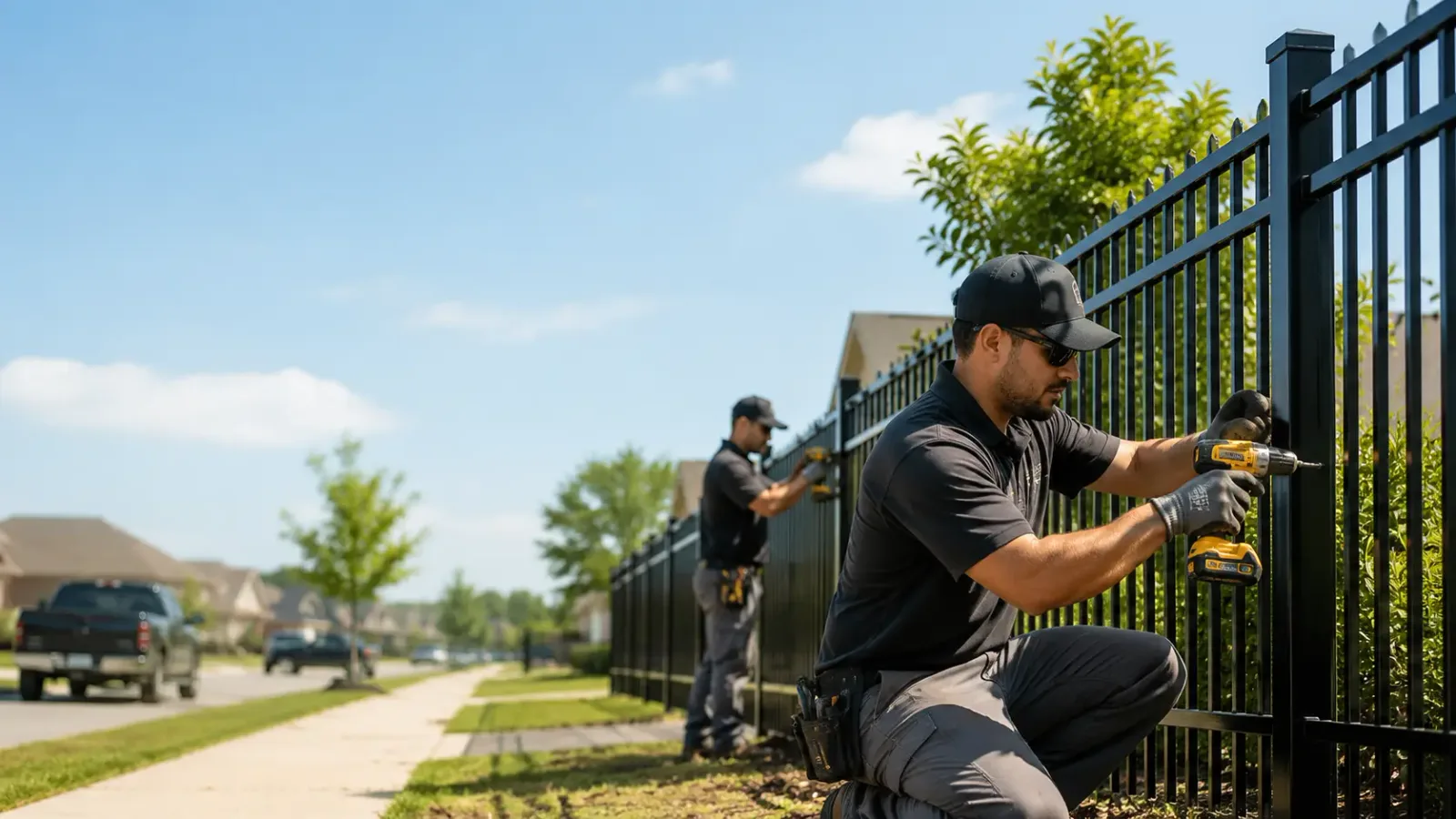 Metal Fence Installation in Dunn, NC